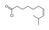 9-methyldec-7-enoyl chloride Structure