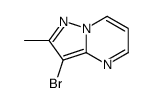 3-bromo-2-methylpyrazolo[1,5-a]pyrimidine Structure