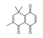 6,8,8-trimethylnaphthalene-1,4,5-trione结构式