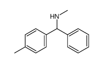 N-METHYL-N-[(4-METHYLPHENYL)(PHENYL)METHYL]AMINE结构式