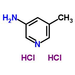 5-Methyl-3-pyridinamine dihydrochloride Structure