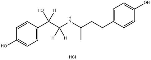 Ractopamine-d3 structure