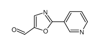 2-(Pyridin-3-Yl)-1,3-Oxazole-5-Carbaldehyde结构式