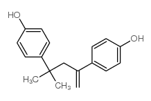 4,4’-(1,1-二甲基-3-亚甲基-1,3-亚丙基)双苯酚结构式