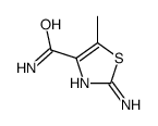 2-amino-5-methyl-1,3-thiazole-4-carboxamide Structure