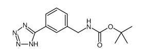 1-(Boc-氨甲基)-3-(5-四唑基)苯图片