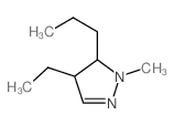 1H-Pyrazole,4-ethyl-4,5-dihydro-1-methyl-5-propyl- picture