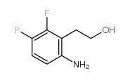 2-(6-amino-2,3-difluorophenyl)ethanol structure