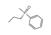 (-)-Methylphenylpropylphosphine oxide structure