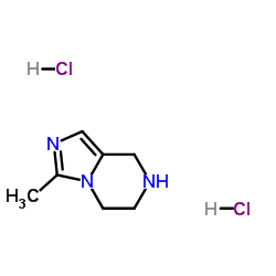 3-Methyl-5,6,7,8-tetrahydroimidazo[1,5-a]pyrazine dihydrochloride Structure