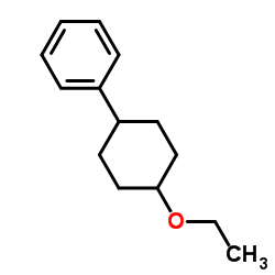 Benzene, (4-ethoxycyclohexyl)-, trans- (9CI) structure