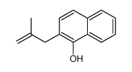 2-(2-methylprop-2-enyl)naphthalen-1-ol Structure