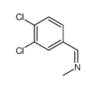 1-(3,4-Dichlorophenyl)-N-methylmethanimine结构式