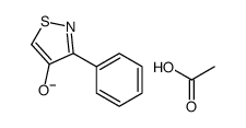 3-Phenylisothiazol-4-ol acetate structure