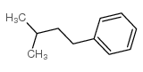 (3-甲基丁基)苯结构式