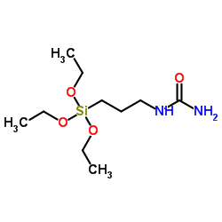 1-[3-(Triethoxysilyl)propyl]urea structure