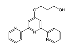 3-(2,6-dipyridin-2-ylpyridin-4-yl)oxypropan-1-ol Structure