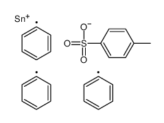 triphenylstannyl 4-methylbenzenesulfonate Structure