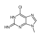 6-Chloro-9-methyl-9H-purin-2-amine Structure