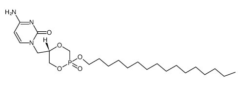 cyclic cidofovir hexadecyl ester Structure