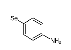 4-methylselanylaniline Structure