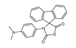 3'-(4-dimethylamino-phenyl)-spiro[fluorene-9,4'-oxazolidine]-2',5'-dione Structure