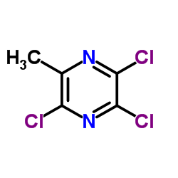 2,3,5-Trichloro-6-methylpyrazine Structure