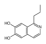 6,7-Isoquinolinediol, 1-propyl- (9CI)结构式