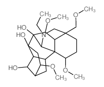 包氏飞燕草碱结构式