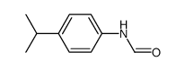 Formamide, N-[4-(1-methylethyl)phenyl]- (9CI)结构式