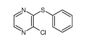 2-chloro-3-phenylsulfanylpyrazine Structure