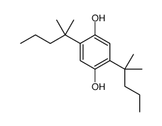 2,5-二(1,1-二甲基丁基)氢醌结构式