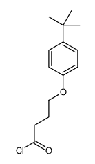 4-(4-tert-butylphenoxy)butanoyl chloride Structure