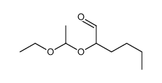 2-(1-ethoxyethoxy)hexanal Structure