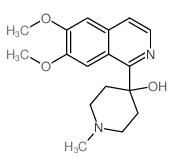 4-(6,7-dimethoxyisoquinolin-1-yl)-1-methyl-piperidin-4-ol picture