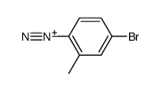 5-bromo-toluene-2-diazonium Structure