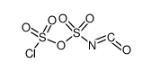 Chlordisulfurylisocyanat Structure