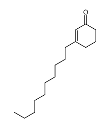 3-decylcyclohex-2-en-1-one Structure