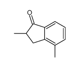 2,4-dimethyl-2,3-dihydroinden-1-one Structure