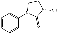 1-Hydroxy-3-phenyl-2-imidazolidone Structure