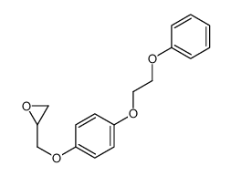 2-[[4-(2-phenoxyethoxy)phenoxy]methyl]oxirane Structure