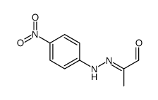 2-[(4-nitrophenyl)hydrazinylidene]propanal结构式