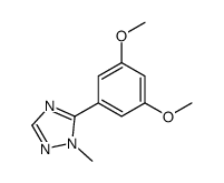 5-(3,5-dimethoxyphenyl)-1-methyl-1,2,4-triazole Structure