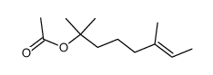 2,6-dimethyloct-6-en-2-yl acetate Structure