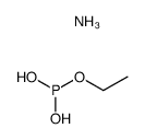 Phosphorigsaeure-monoethylesters-ammoniumsalz结构式