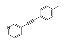 3-(2-(4-methylphenyl)ethynyl)pyridine Structure