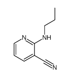 2-(propylamino)nicotinonitrile structure