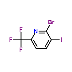 2-Bromo-3-iodo-6-(trifluoromethyl)pyridine picture