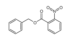 Benzyl 2-nitrobenzoate Structure