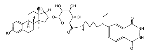 estriol-16alpha-glucuronyl-6-aminobutyl-ethyl-isoluminol Structure